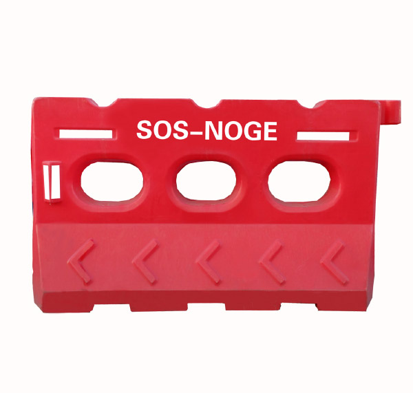 道路滚塑三孔防撞桶