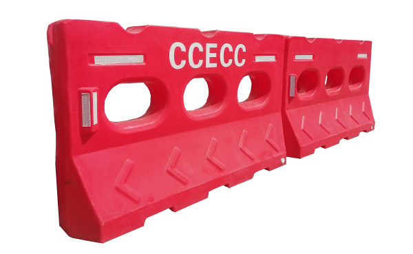 交通滚塑三孔防撞桶